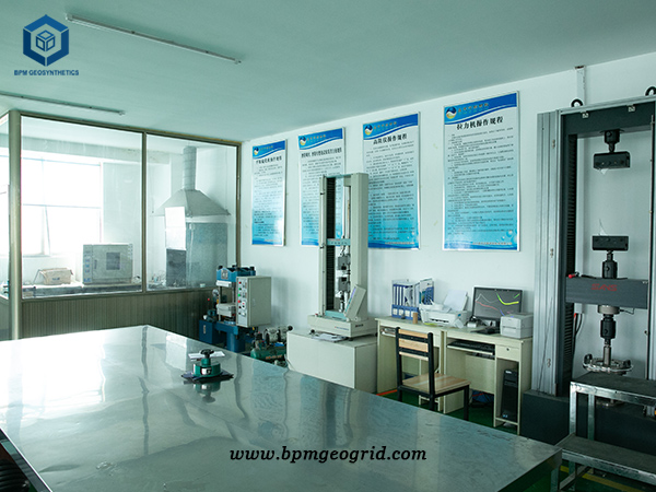 Geogrid testing center