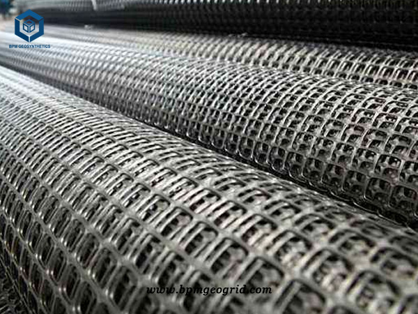 Plastic Biaxial Geogrid Mesh