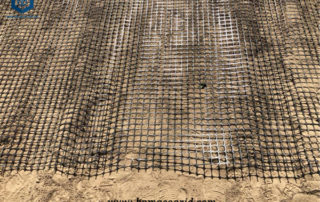HDPE Geogrid for Road Construction in Chile