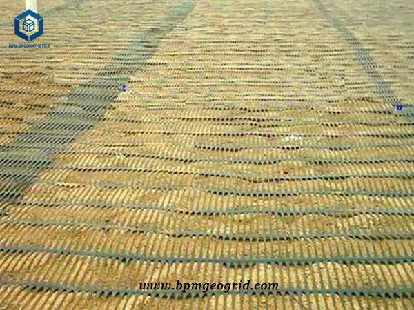 Unixial Plastic Geogrid Driveway Construction in Pakistan Unixial Plastic Geogrid Driveway Construction in Pakistan
