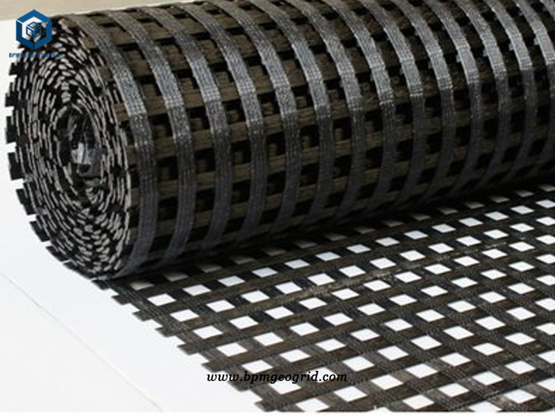 Warp Knitted Polyester Geogrid Fabric for Highway Projects in Thailand