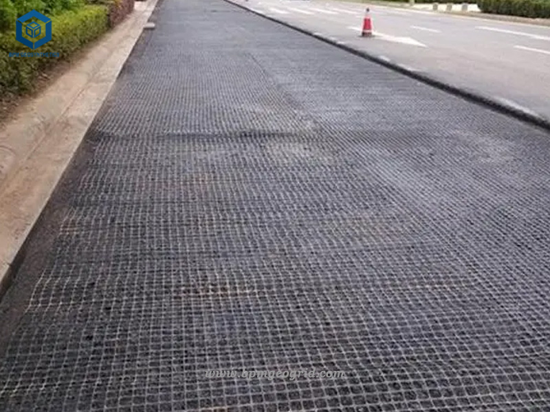 Geogrid Soil Reinforcement Road Construction Ghana